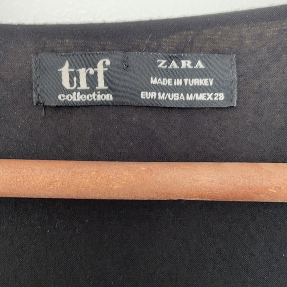 Zara trf snakeskin button up mid length swing dress Medium - Picture 5 of 8